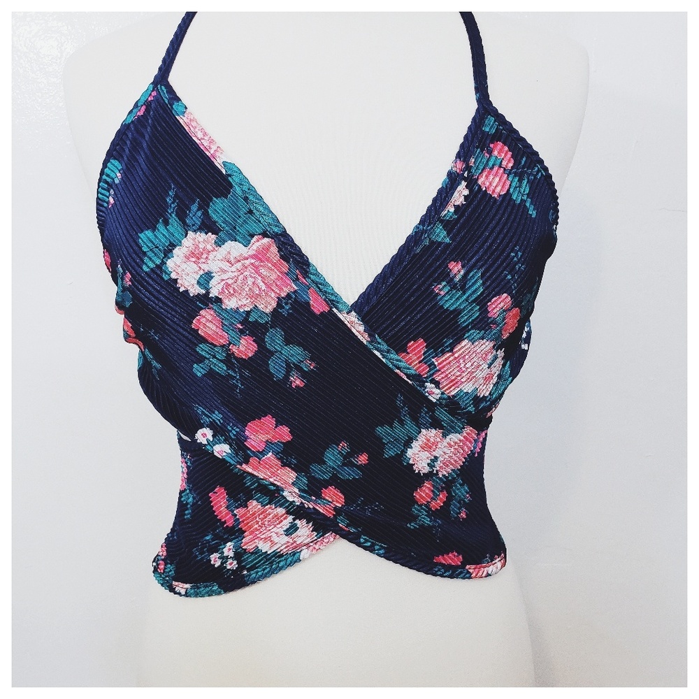Cheeky USA Floral Crossbody Top